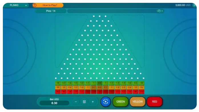 Додаток Plinko казино